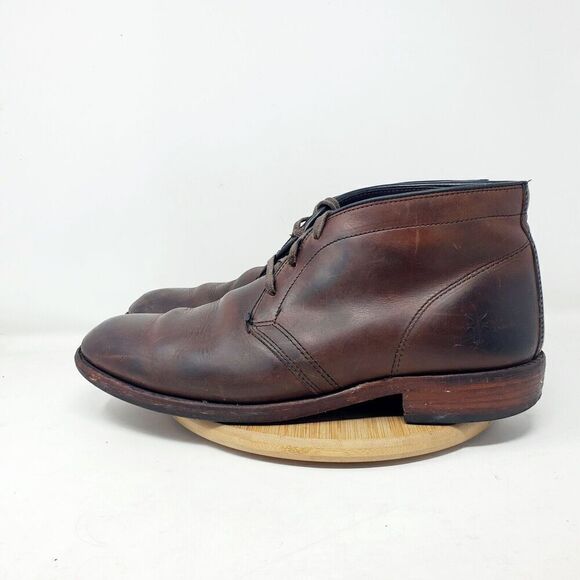 Frye Boots Mens 11.5 Walter Brown Chukka Lace Up Ankle Classic Shoes USA - Picture 1 of 16